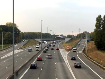 Op- en afrittencomplex E40-A10 Affligem (2)