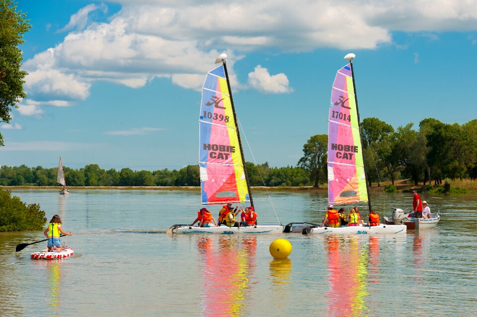 Initiation water sailing