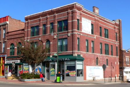Omaha - 4841-4843 S 24 - Brandes Block - from SW