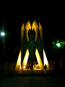 Omar Khayyam mausoleum - Friday night -September 27 2013 - Nishapur 03