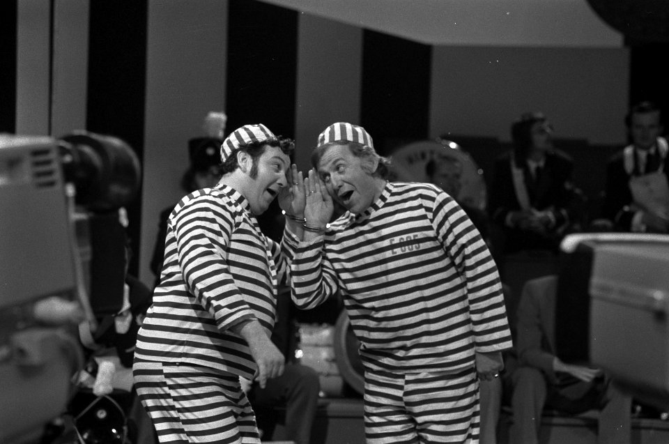 Op losse groeven TV, TROS, Bolle Jan en Paul Rollma (rechts), Bestanddeelnr 927-1305