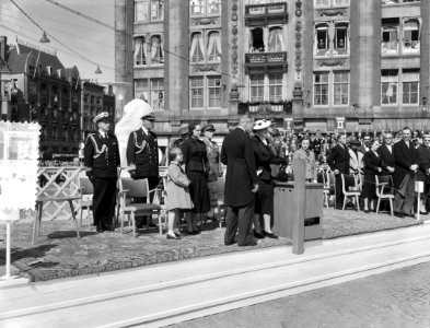 Onthulling Nationaal Monument, Bestanddeelnr 907-7387