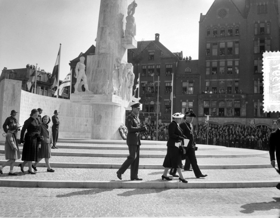 Onthulling Nationaal Monument, Bestanddeelnr 907-7397