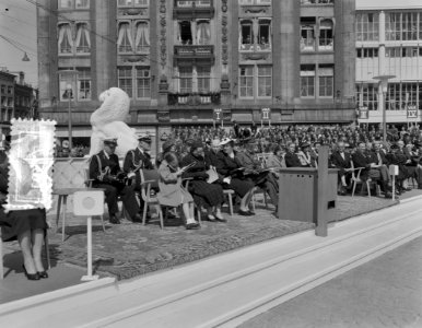 Onthulling Nationaal Monument, Bestanddeelnr 907-7391