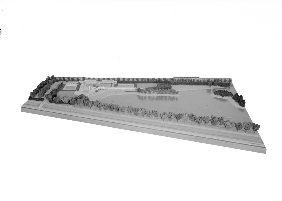 Ontwerp recreatieterrein en zwembad in Bergen op Zoom, Bestanddeelnr 163-0453