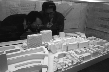 Ontwerp nieuw stadhuis voor Den Haag van Richard Meier, Bestanddeelnr 933-8351