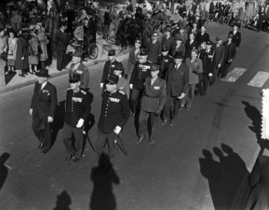 Onthulling te Den Haag van het monument Grenadiers en Jagers, Bestanddeelnr 904-7957