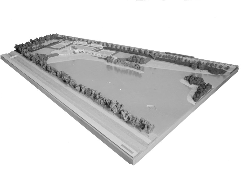 Ontwerp voor recreatieterrein en zwembad in Bergen op Zoom, Bestanddeelnr 163-0452