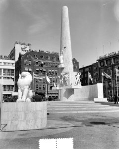 Onthulling Nationaal Monument op de Dam, Bestanddeelnr 934-7154