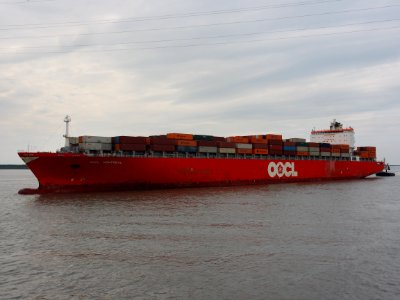 OOCL Motnreal - IMO 9253739 - Callsign VRYO3, Port of Antwerp pic6 photo