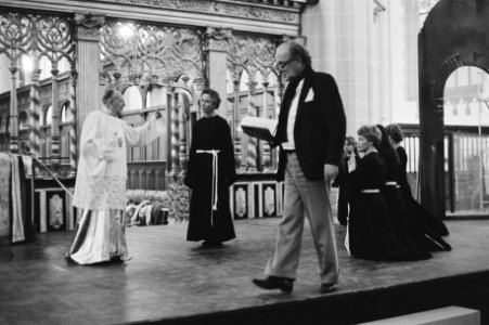 Op Nieuwjaarsdag wordt in de Nieuwe Kerk te Amsterdam wee Vondels GIJSBRECHT van, Bestanddeelnr 931-2313