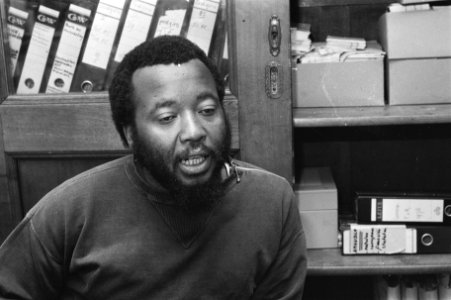 Opdracht de Stem Lazarus Mphahlele (ANC), Bestanddeelnr 933-6852