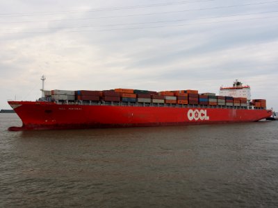 OOCL Motnreal - IMO 9253739 - Callsign VRYO3, Port of Antwerp pic7