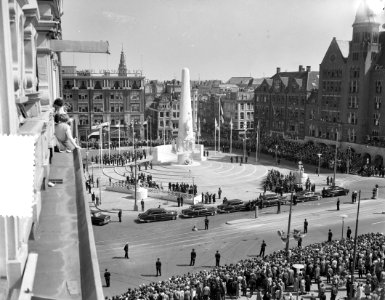 Onthulling Nationaal Monument, Bestanddeelnr 907-7390