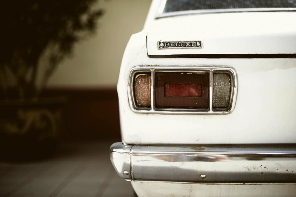 Tail light vehicle vintage