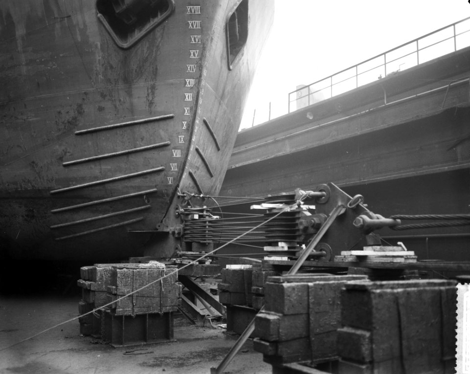 Opdracht Beauchez Verlengen schip bij Verschure, Bestanddeelnr 911-8737