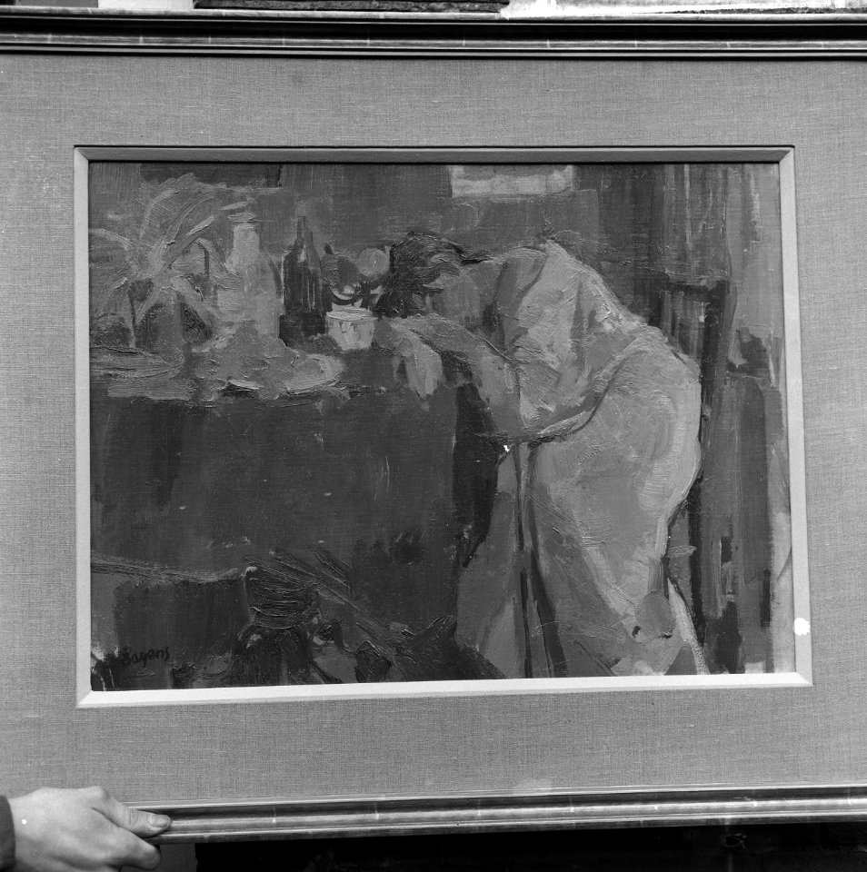 Opdracht Bayers, repro schilderij, Bestanddeelnr 916-0210