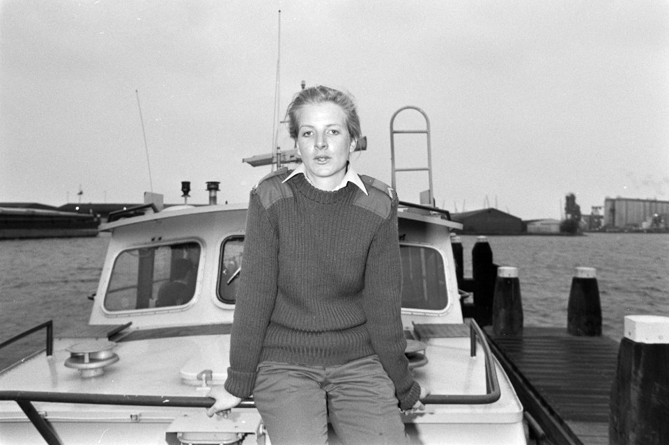Opdracht De Gelderlander , schipper Sandra Keizer, Bestanddeelnr 934-1972