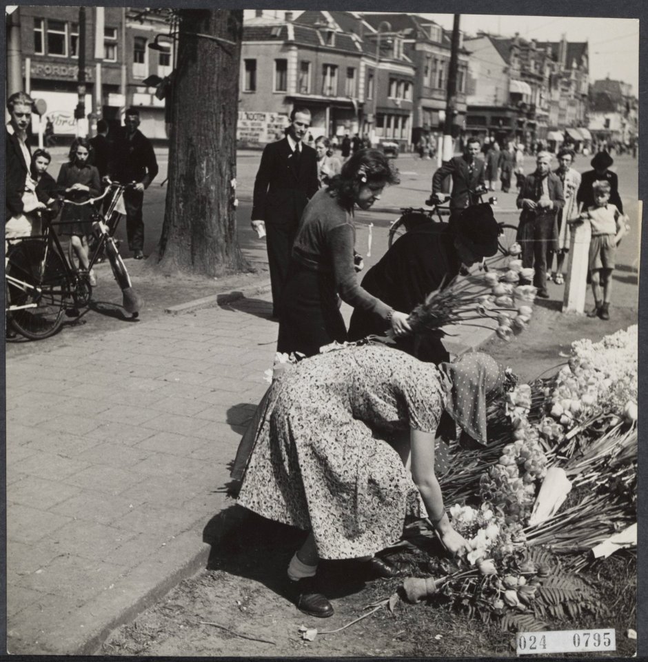 Ook Haarlem heeft zijn monument voor 8 helden op 7 maart 1945 laaghartig vermoor, Bestanddeelnr 024-0795