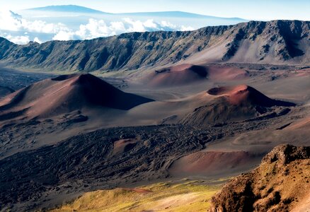 Haleakala crater landscape nature