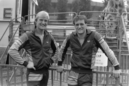 Opdracht De Gelderlander , Marco (l) en Philip Peters het circusterrein Krone (c, Bestanddeelnr 933-3797