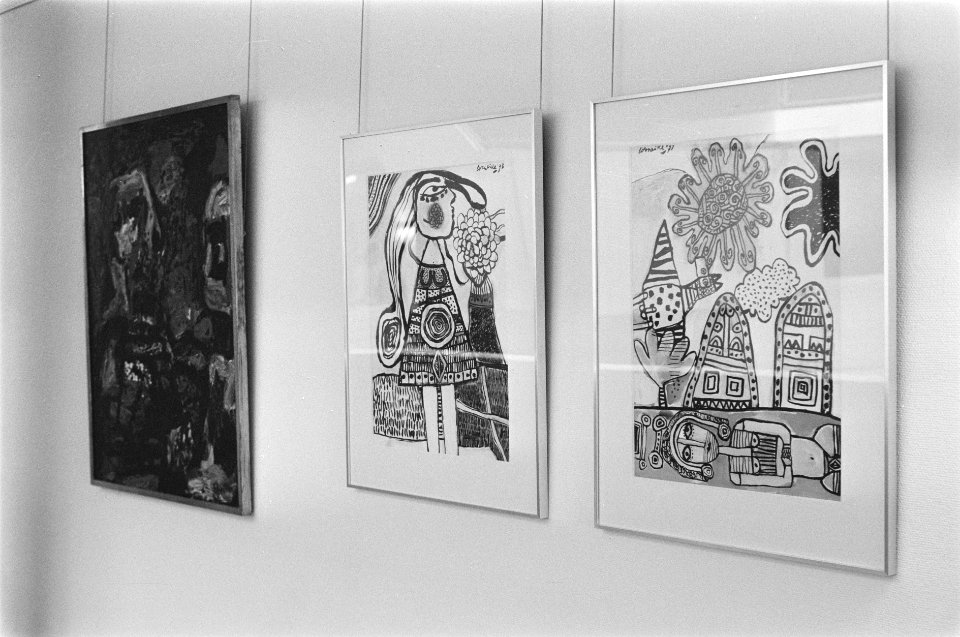 Opdracht Dijkman Partners kunst in het AMC, nr. 30, 31 Corneille, 32, 33 Kare, Bestanddeelnr 933-9790