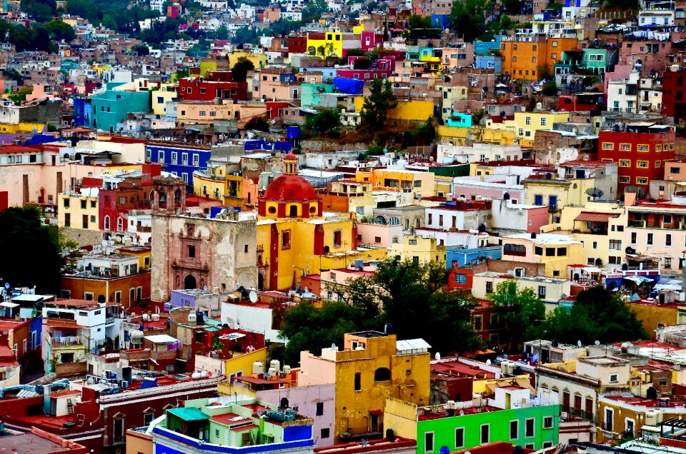 Travel colorful tourism