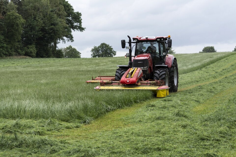 Farmers haymaking farmer