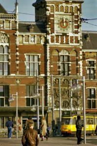 Opdracht Cuprohaag verlichting op het Stationsplein te Amsterdam, Bestanddeelnr 253-8483