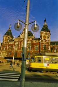 Opdracht Cuprohaag verlichting op het Stationsplein te Amsterdam, Bestanddeelnr 253-8482