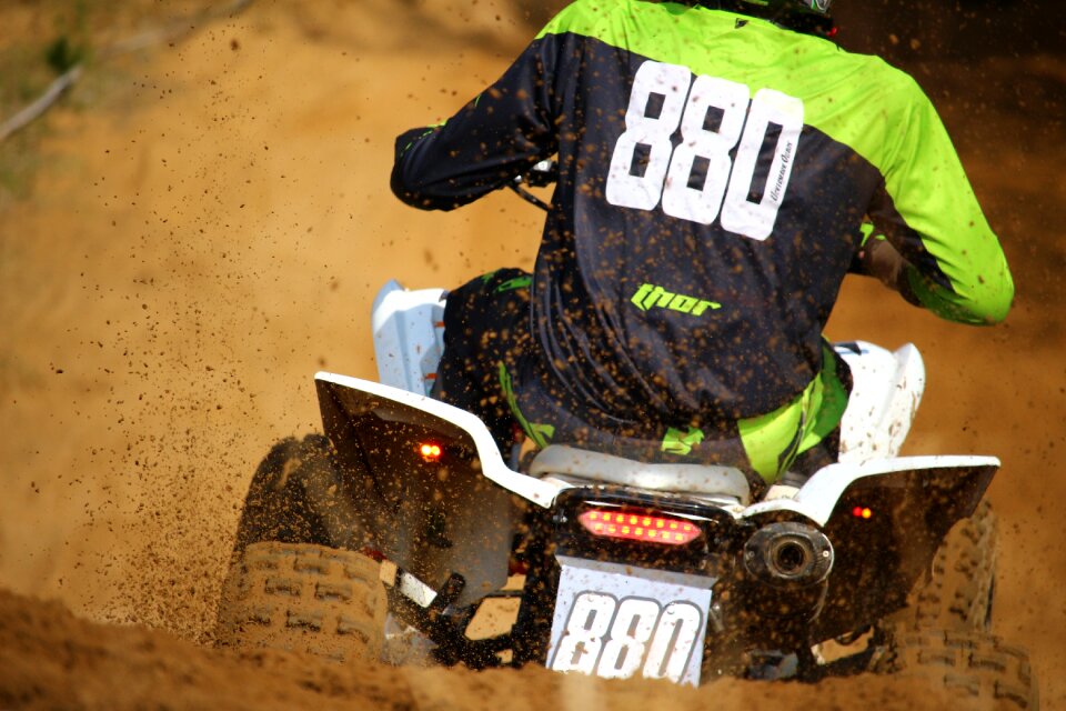 Atv race all-terrain vehicle