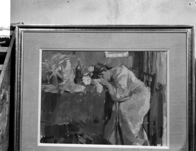 Opdracht Bayens repro schilderij, Bestanddeelnr 916-0183