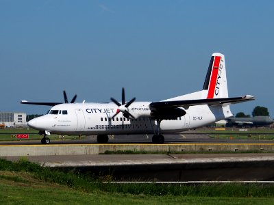 OO-VLR Cityjet Fokker F50 at Schiphol (AMS - EHAM), The Netherlands, 16may2014, pic-1 photo