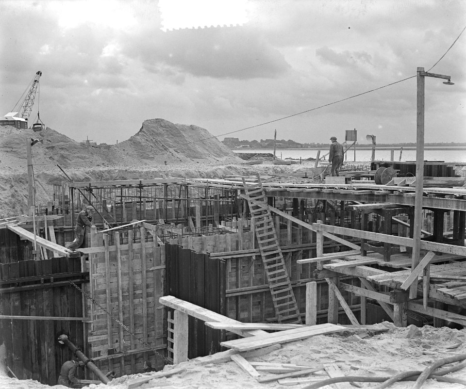 Oostpolder bouwput poldergemaal bij Harderwijk, Bestanddeelnr 905-3528