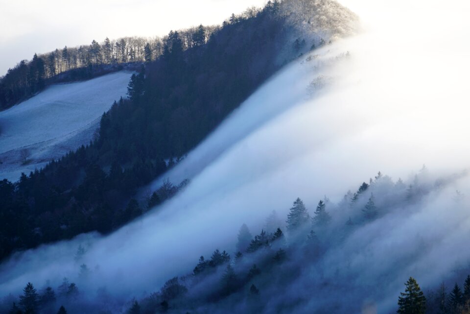 Belchenflue challhöchi sea of fog