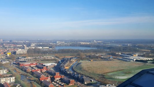 Oosterplas gezien vanaf de bovenste verdieping van het Provinciehuis Noord-Brabant (2)