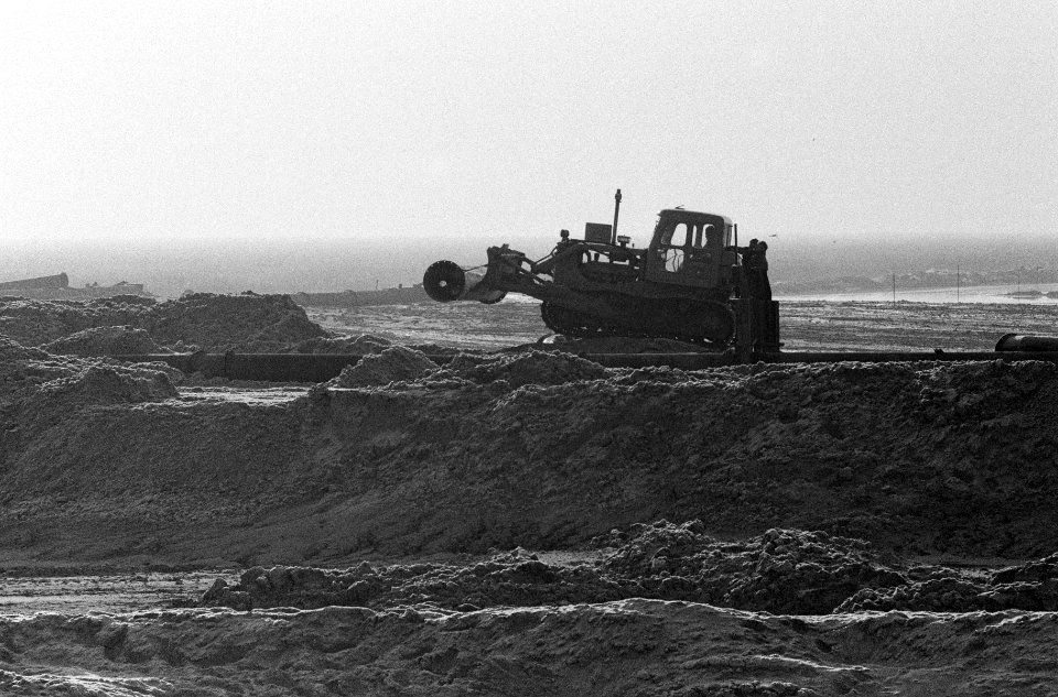 Oostelijk Flevoland . Diverse werkzaamheden aan de nieuwe polder, Bestanddeelnr 913-4619