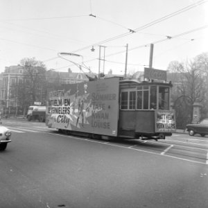 Opdracht Columbia reclametram, Bestanddeelnr 922-0050