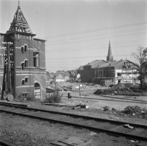 Oostgevel van het station, Bestanddeelnr 900-5257