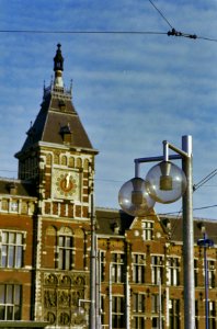 Opdracht Cuprohaag verlichting op het Stationsplein te Amsterdam, Bestanddeelnr 253-8486