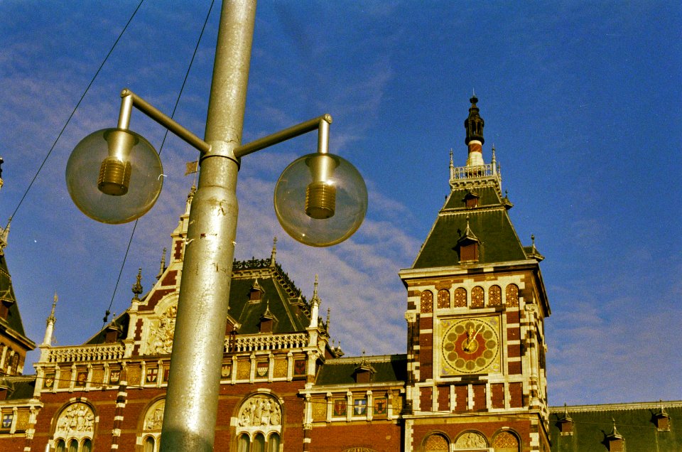 Opdracht Cuprohaag verlichting op het Stationsplein te Amsterdam, Bestanddeelnr 253-8484