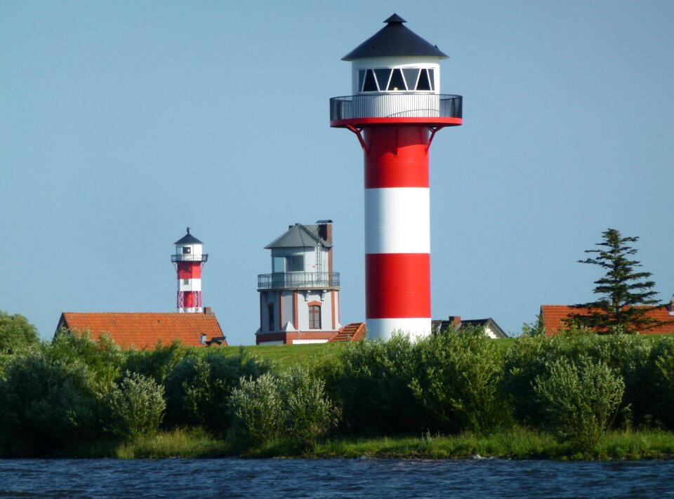 Maritime elbe daymark