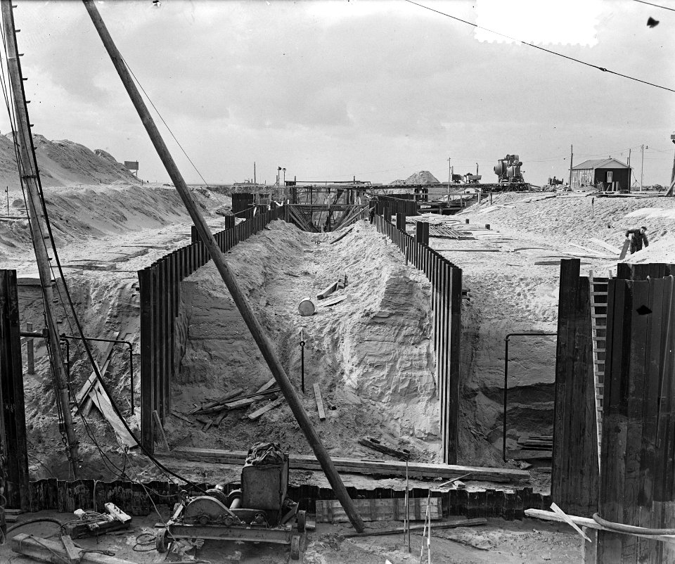 Oostpolder bouwput poldergemaal bij Harderwijk, Bestanddeelnr 905-3523
