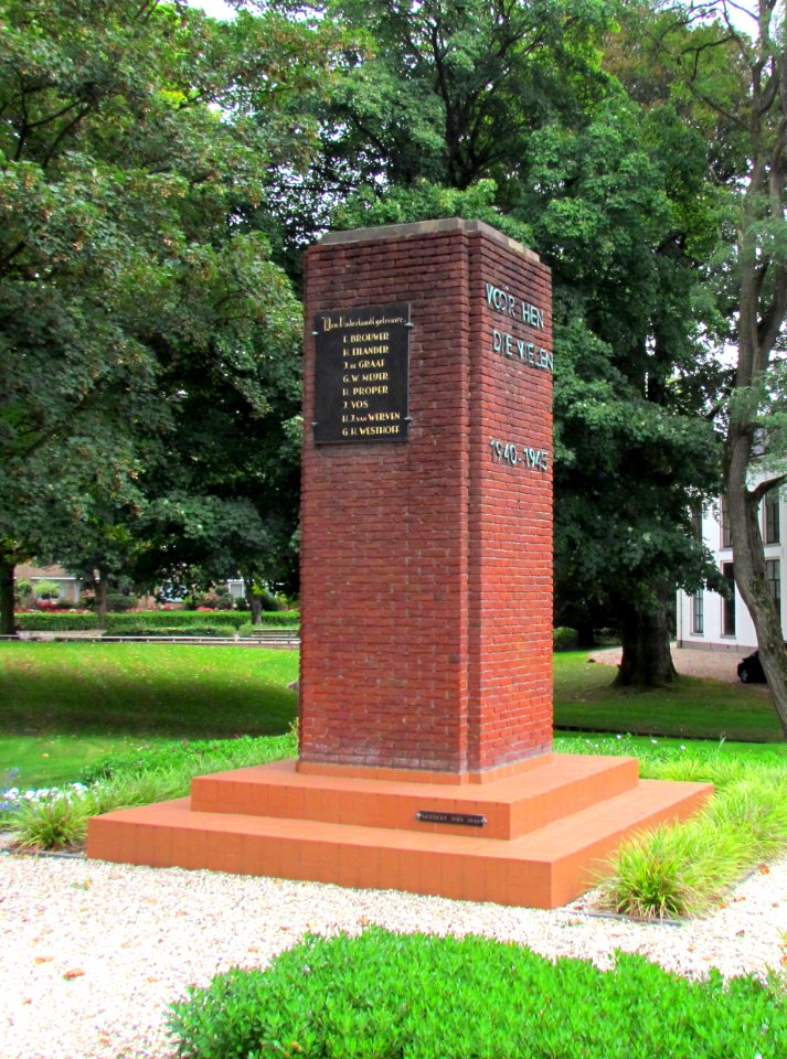 Oorlogsmonument Industrieplein Vaassen