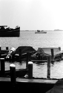 Ongeluk met jachtje op Braassemermeer, overzichten van het dreggen naar de stoff, Bestanddeelnr 916-8047