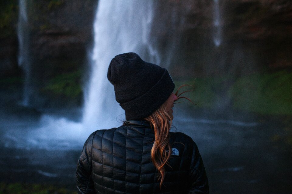 Outdoors person water