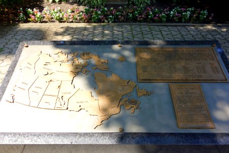 Ontario Post One plaque - Queen's Park, Toronto, Ontario, Canada - DSC01500