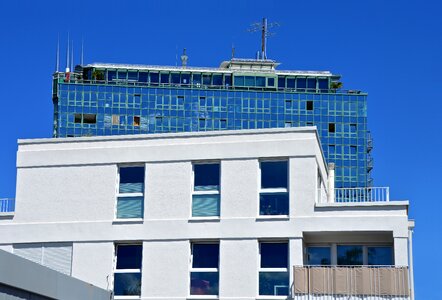 Town home roofs downtown