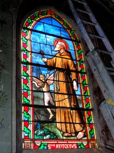 Onesse-et-Laharie (Landes) église, vitrail 10