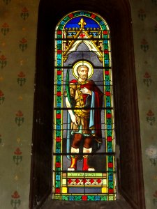 Onesse-et-Laharie (Landes) église, vitrail 06